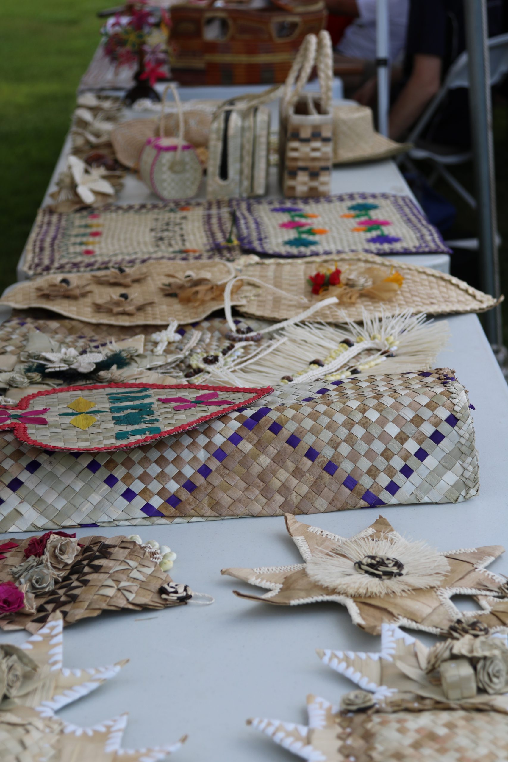Image of woven crafts from Pacific Islander cultures